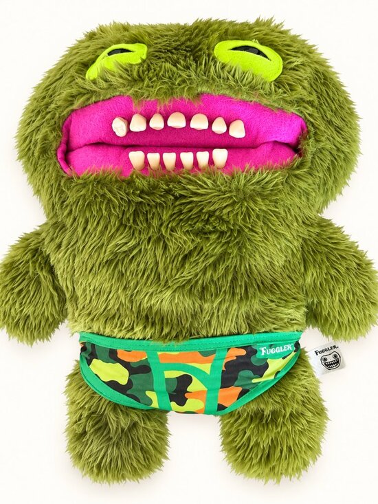 Fuggler Other - Fuggler 20” Green Monster Plush Camo Underwear, gifts